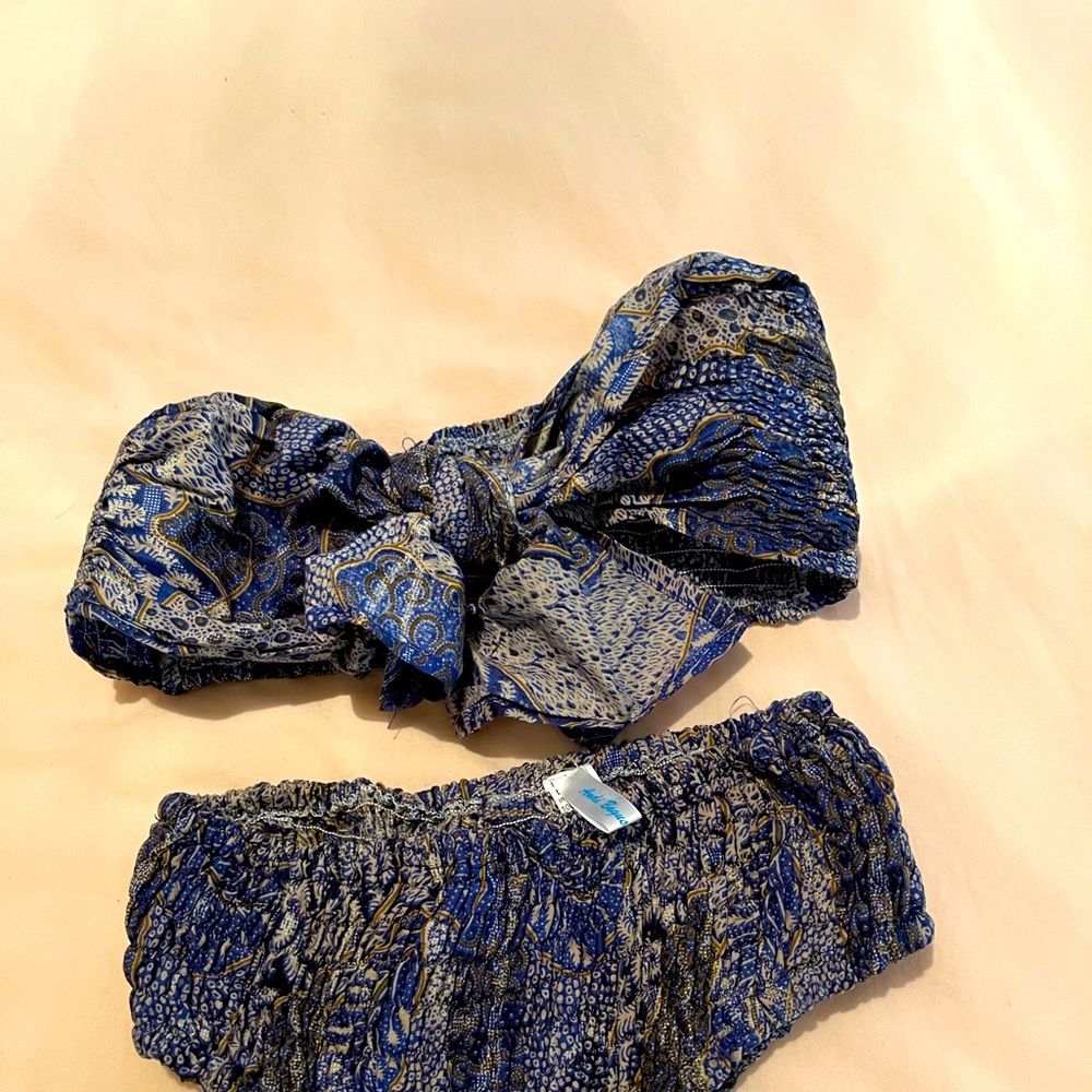 Andi Bagus bandeau style bikini set Size XS